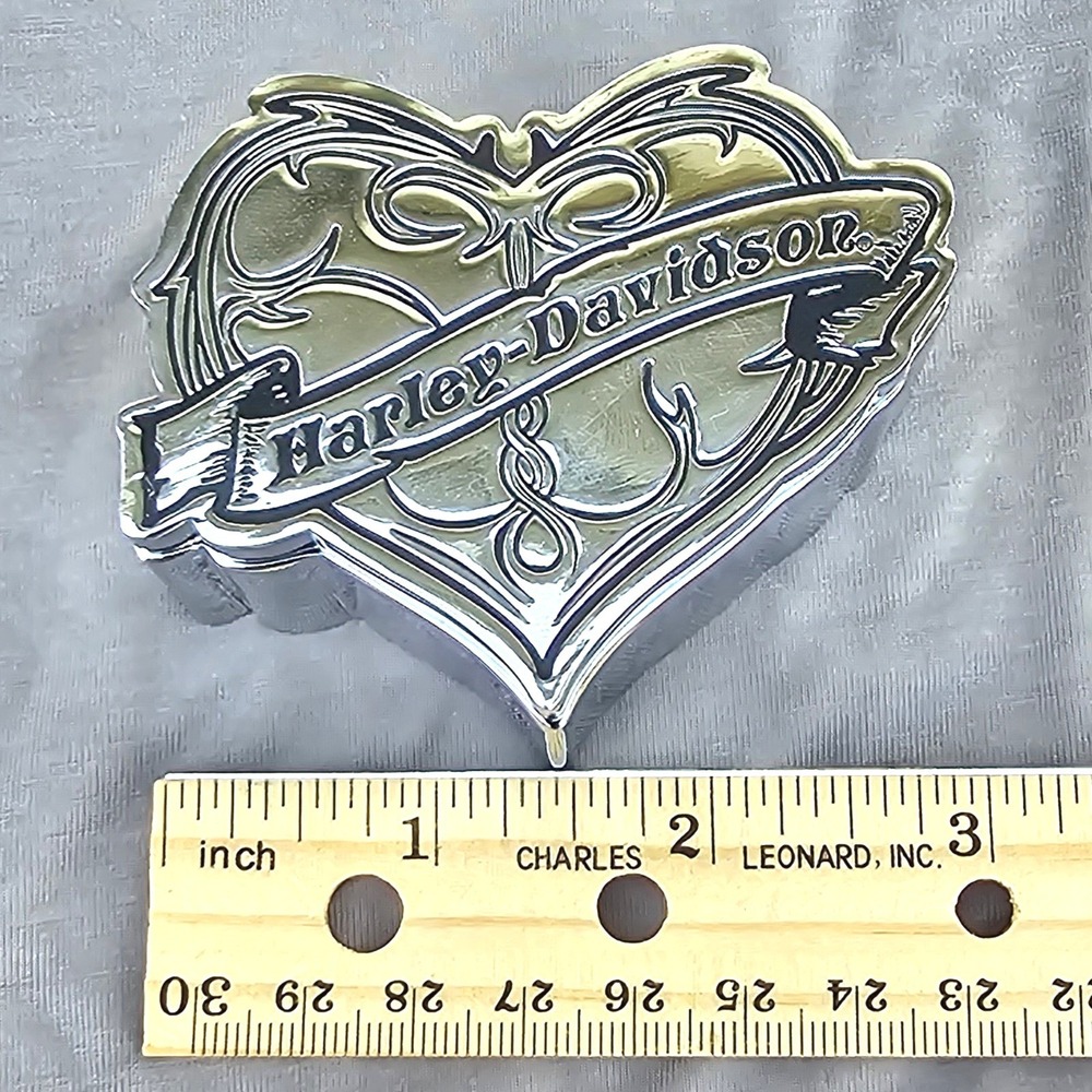 Harley Davison HD heart Shaped Jewelry Trinket Box 2007. - Picture 7 of 10